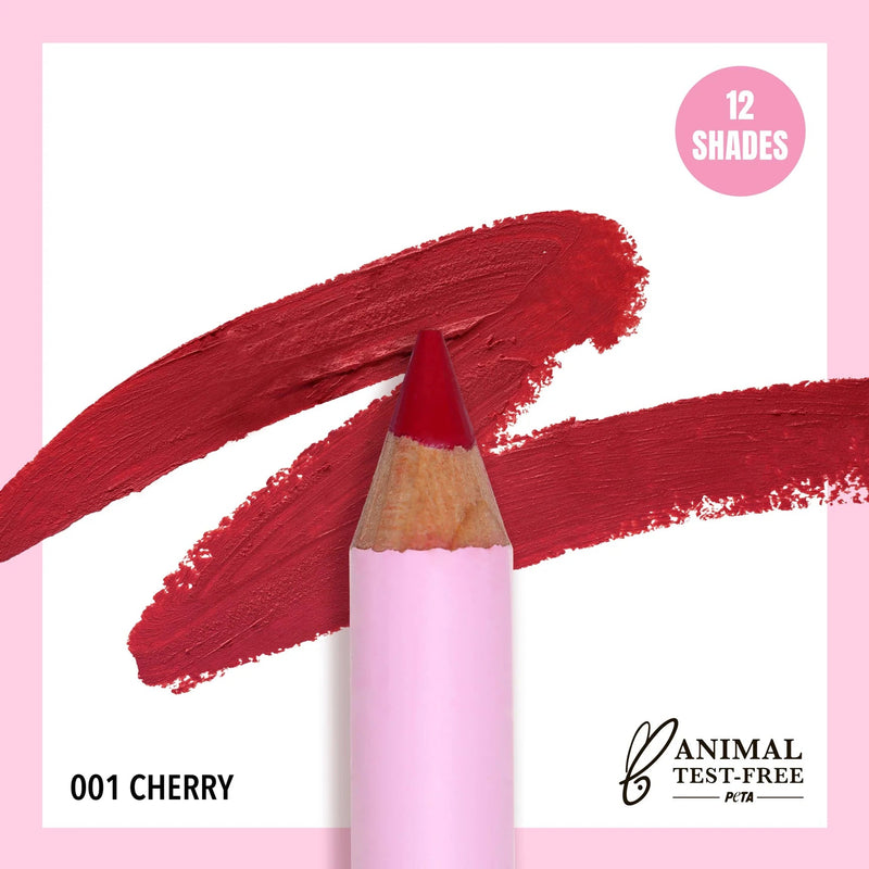 Flirty Lip Pencil (001, Cherry) - MeStore - Moira Beauty