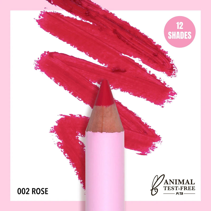 Flirty Lip Pencil (002, Rose) - MeStore - Moira Beauty