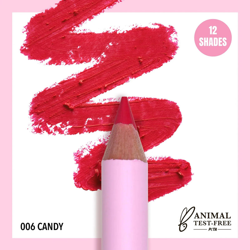 Flirty Lip Pencil (006, Candy) - MeStore - Moira Beauty