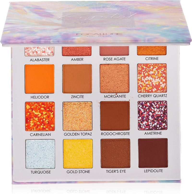 Focallure Pan Eyeshadow Crystal Palette The Impressionism Collection Fa - 88 - 2 - 16 - MeStore - Focallure