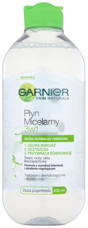 Garnier Essentials Micellar Liquid for Normal and Combination Skin 3in1 400ml - MeStore - Garnier