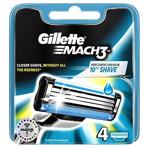 Gillette Mach 3 Blades 4&