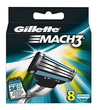 Gillette Mach 3 Blades 8&