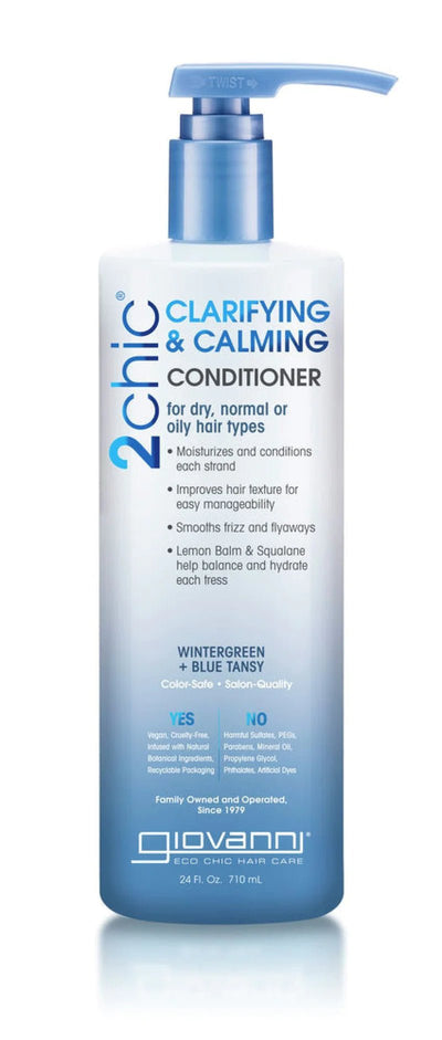 Giovanni 2chic Clarifying & Calming Conditioner 710ml - MeStore - Giovanni