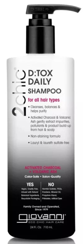 Giovanni 2chic D:Tox Daily Shampoo 710ml - MeStore - Giovanni