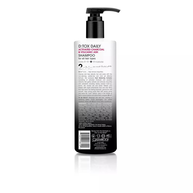 Giovanni 2chic D:Tox Daily Shampoo 710ml - MeStore - Giovanni