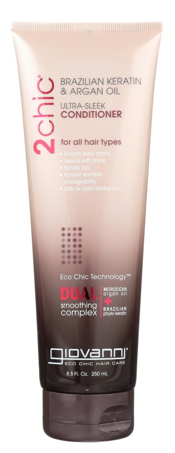 Giovanni 2chic Keratin&argan Ultra - sleek Conditioner 8 Oz - MeStore - Giovanni