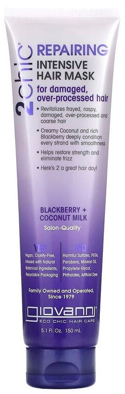 Giovanni 2chic Ultra - Repair Blackmilk Hair Mask 5 Oz - MeStore - Giovanni