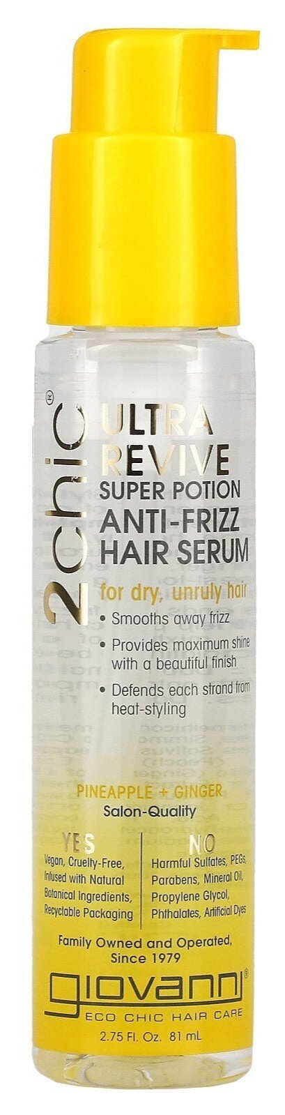 Giovanni 2chic ® Ultra - revive Anti - frizz Hair Serum 2.75oz - MeStore - Giovanni