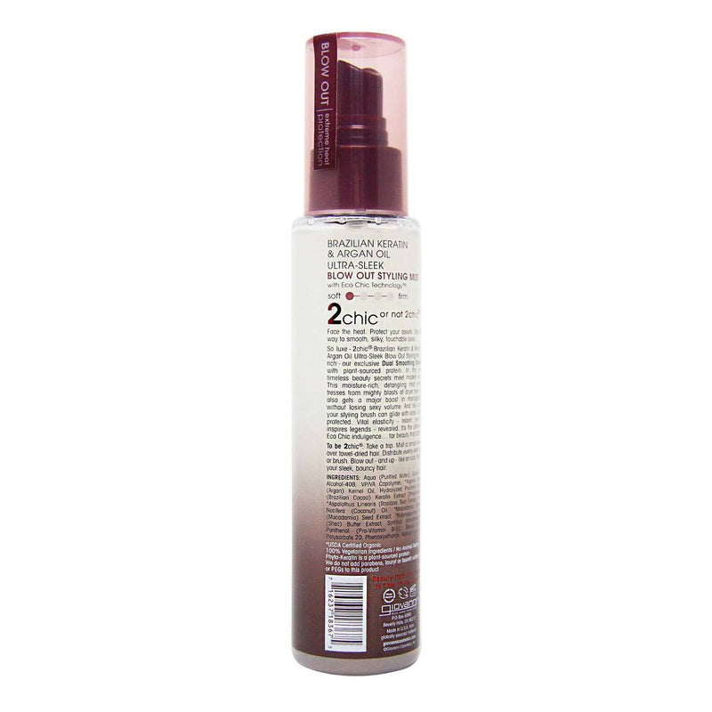 Giovanni 2chic Ultra - Sleek Blow Out Styling Mist 118ml - MeStore - Giovanni