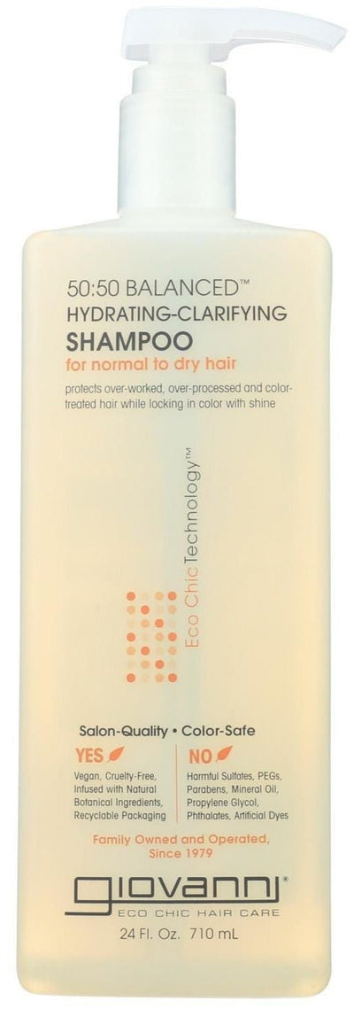 Giovanni 50:50 Balanced Hydrating - Clarifying Shampoo 710ml - MeStore - Giovanni