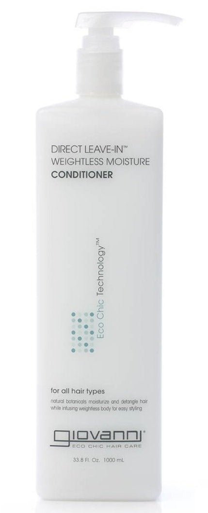 Giovanni Direct Leave - In Weightless Moisture Conditioner 1000ml - MeStore - Giovanni