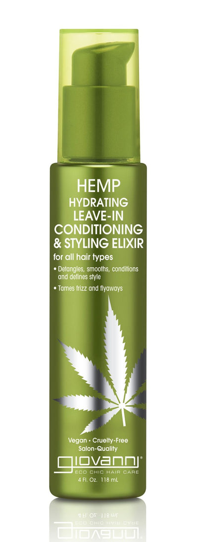 Giovanni Hemp Hydrating Leave - in Conditioning & Styling Elixir 118ml - MeStore - Giovanni