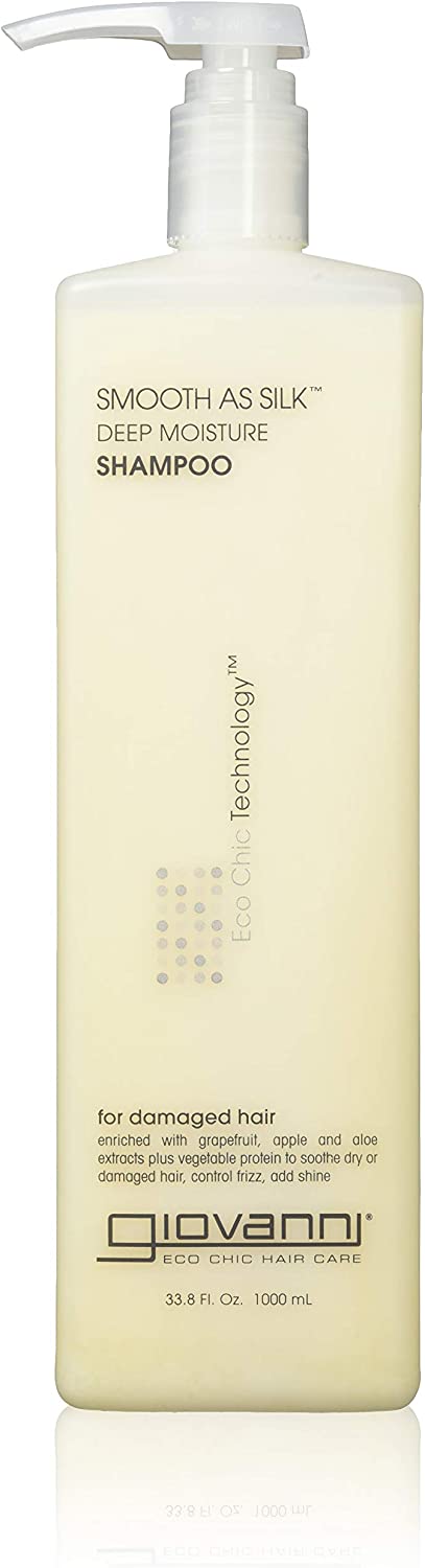 Giovanni Smooth As Silk Deep Moisture Shampoo 1000ml - MeStore - Giovanni