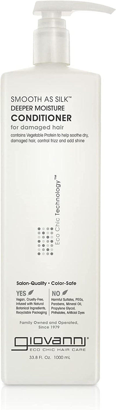 Giovanni Smooth As Silk Deeper Moisture Conditioner 1000ml - MeStore - Giovanni