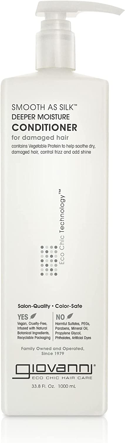 Giovanni Smooth As Silk Deeper Moisture Conditioner 1000ml - MeStore - Giovanni