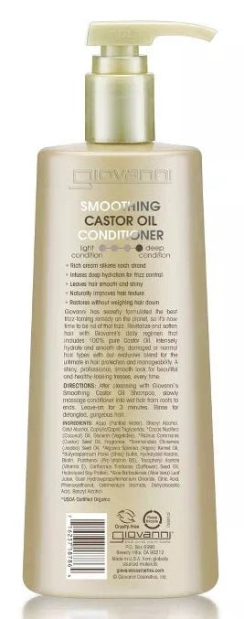 Giovanni Smoothing Castor Oil Conditioner 710 Ml - MeStore - Giovanni