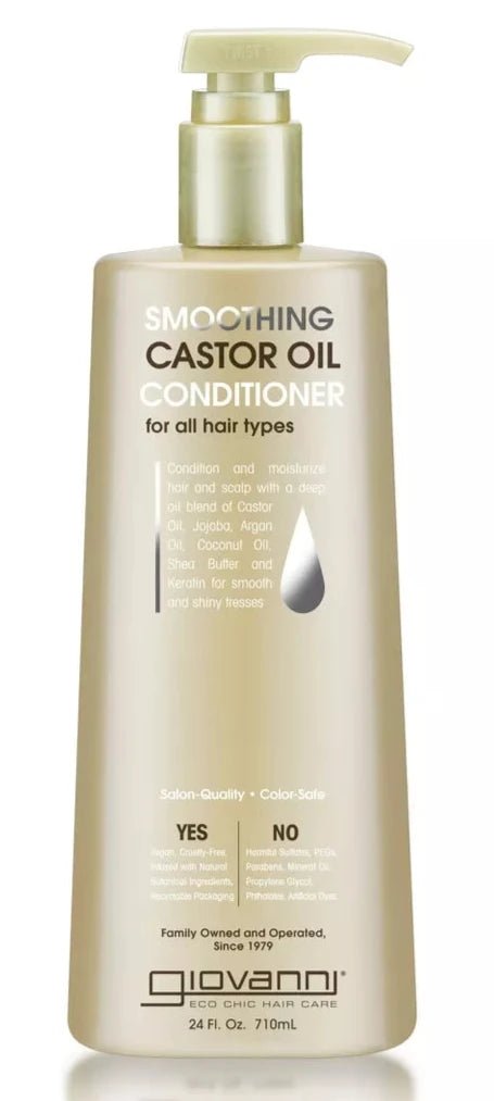 Giovanni Smoothing Castor Oil Conditioner 710 Ml - MeStore - Giovanni