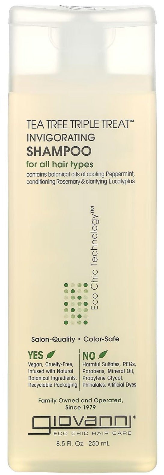 Giovanni Tea Tree Triple Treat Shampoo 8.5 Oz - MeStore - Giovanni