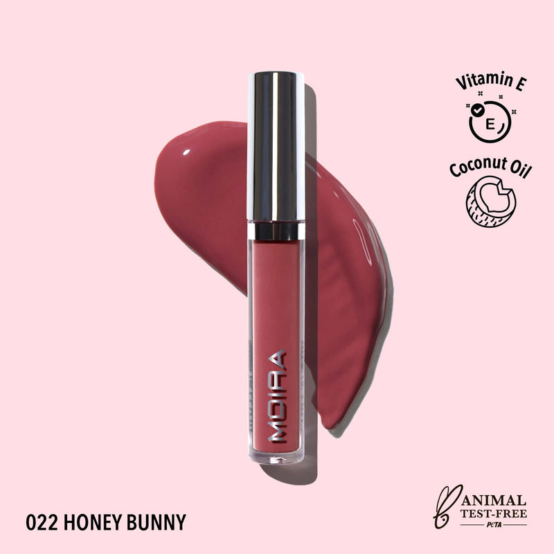 Gloss Affair Lip Gloss (022, Honey Bunny) - MeStore - Moira Beauty