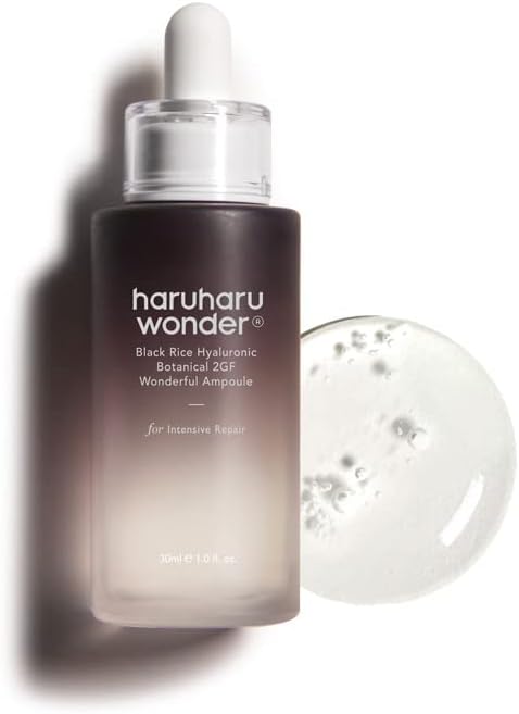 Haruharu wonder Black Rice Hyaluronic Botanical 2GF Wonderful Ampoule 30ml - MeStore - Haruharu Wonder