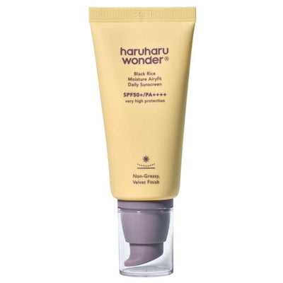 Haruharu wonder Black Rice Moisture Airyfit Daily Sunscreen SPF50+/PA++++ 1.69 Oz - MeStore - Haruharu Wonder