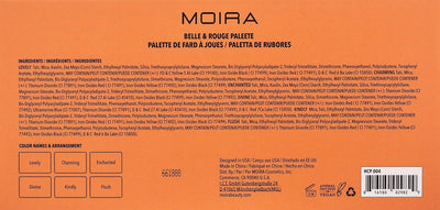 Hcp004 Belle & Rouge Palette - MeStore - Moira Beauty