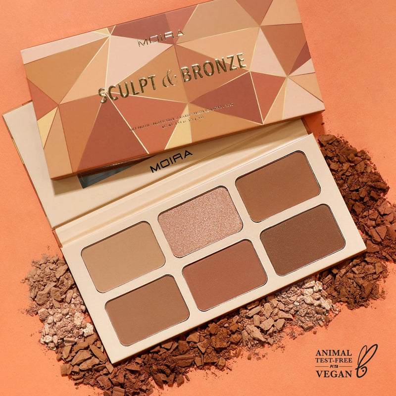 Hcp005 Sculpt & Bronze Palette - MeStore - Moira Beauty