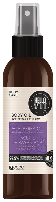 Hello Nature Acai - berry Oil Body Oil 1539 - MeStore - Hello Nature