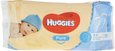 Huggies Wipes 56'S Pure - MeStore - Huggies