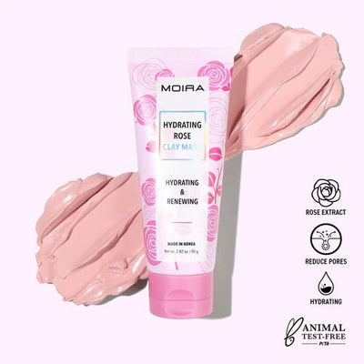 Hydrating Rose Clay Mask - MeStore - Moira Beauty