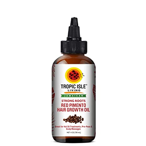 Jamaican Black Castor Strong Roots Red Pemento Hair Growth Oil - MeStore - Tropic Isle