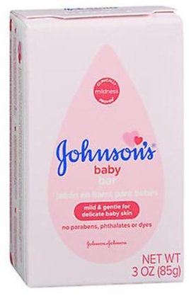 Johnson & Johnson Johnsons Baby Bar Soap, 3 Oz (Pack of 2) - MeStore - Johnson's