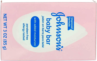 Johnsons Baby Bar Soap Boxed 3 Ounce (89ml) - MeStore - Johnson's