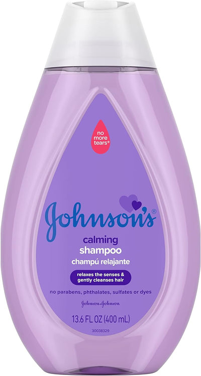 Johnson's Baby Calming Baby Shampoo with Soothing NaturalCalm Scent, Clear, 13.6 Fl Oz - MeStore - Johnson's