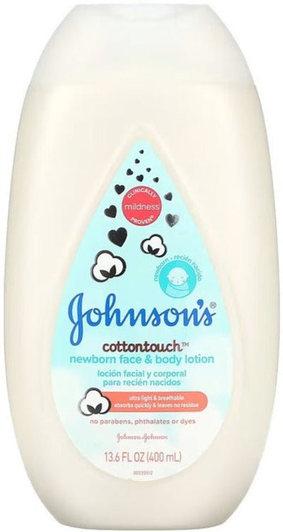 Johnsons Baby Cotton Touch Newborn Face And Body Lotion, 13.5 Oz, 6 Pack - MeStore - Johnson's