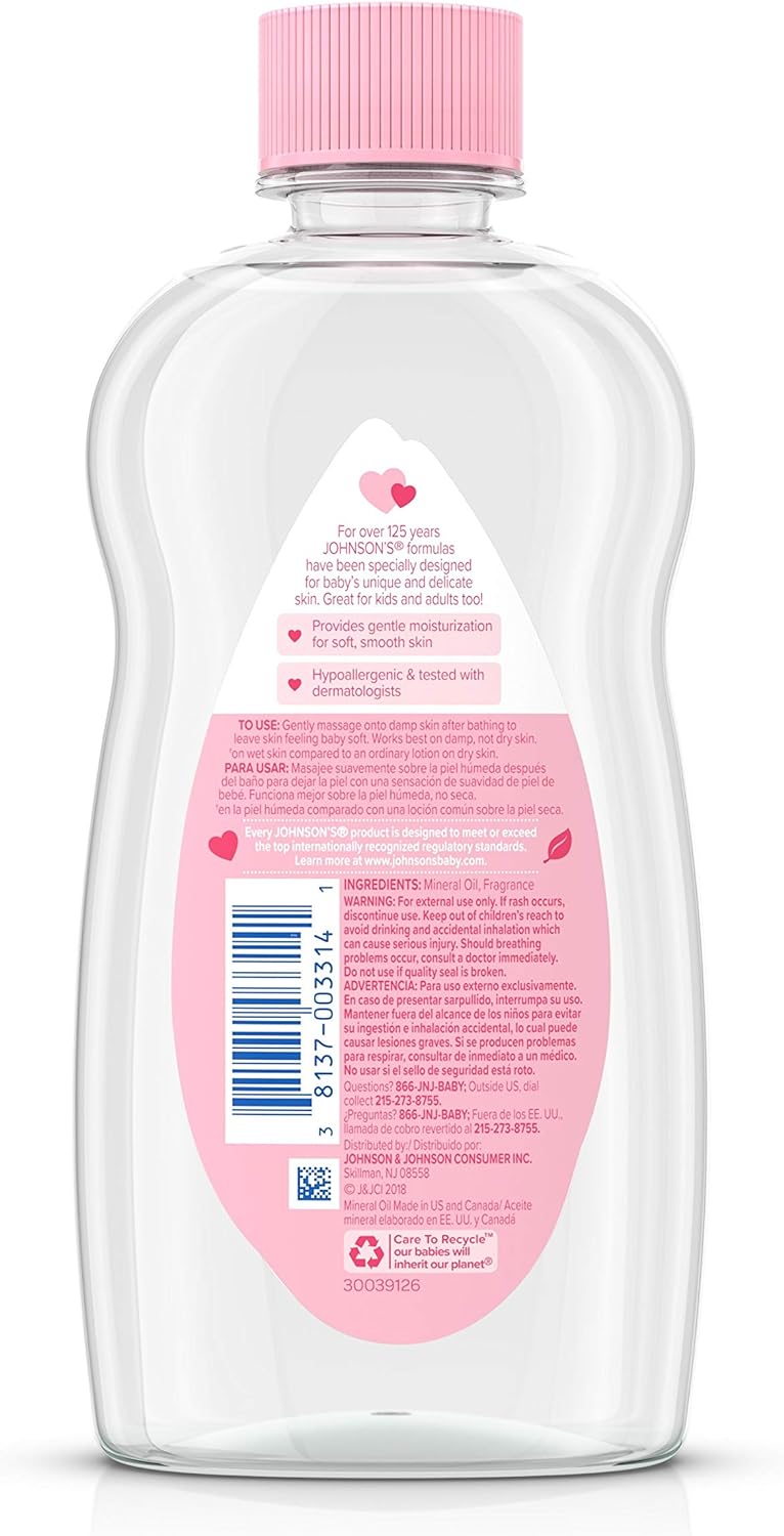 Johnsons Baby Oil, 14 Fl Oz - MeStore - Johnson&