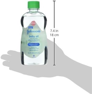 Johnson's Baby Oil, Aloe Vera and Vitamin E, 14 Fl Oz - MeStore - Johnson's