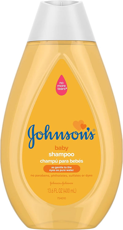 Johnson's Baby Tear Free Shampoo, No Parabens/Phthalates/Sulfates/Dyes, Fresh, 13.6 Fl Oz - MeStore - Johnson's