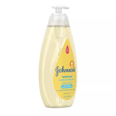 Johnson's Head - To - Toe Gentle Baby Body Wash & Shampoo For Sensitive Skin - 27.1 fl oz - MeStore - Johnson's