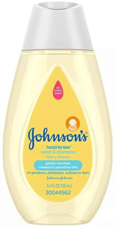 Johnson's Head - To - Toe Gentle Baby Body Wash & Shampoo, Travel Size - 3.4 fl oz - MeStore - Johnson's