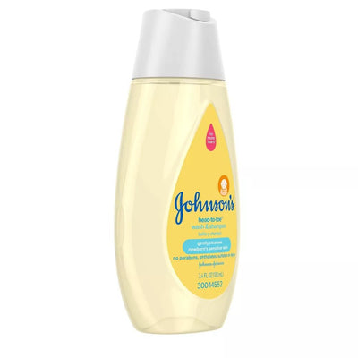 Johnson's Head - To - Toe Gentle Baby Body Wash & Shampoo, Travel Size - 3.4 fl oz - MeStore - Johnson's