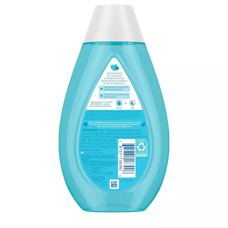 Johnsons Kids Clean & Fresh Shampoo & Body Wash 400ml - MeStore - Johnson&