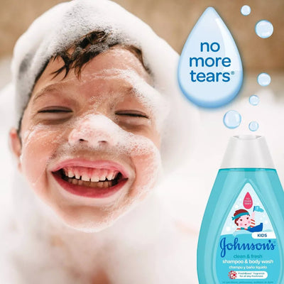 Johnsons Kids Clean & Fresh Shampoo & Body Wash 400ml - MeStore - Johnson's