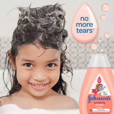 Johnson's Kids Curl Defining Leave - In Conditioner, Shea Butter, Gentle for Toddlers' Hair - 6.8 fl oz - MeStore - Johnson's