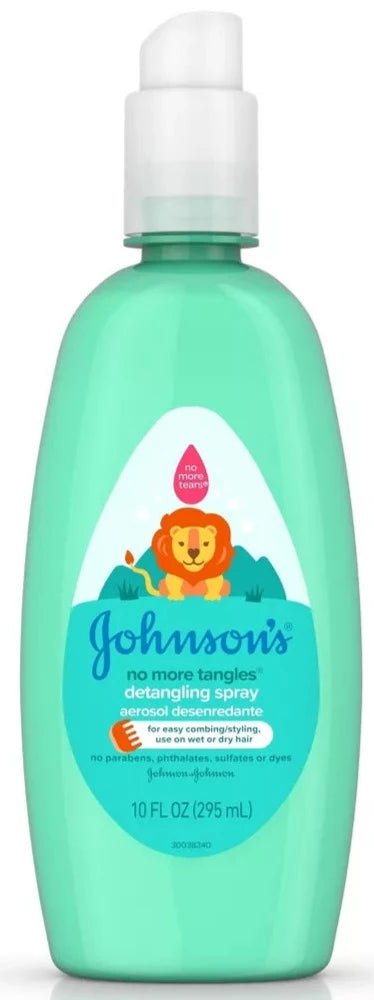 Johnson's No More Tangles Toddler & Kids Hair Detangling Spray to Unlock Knots in Hair - 10 fl oz - MeStore - Johnson's