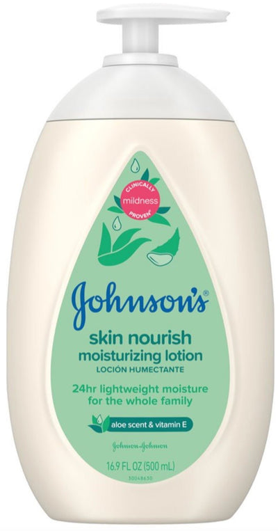 Johnson's Skin Nourish Moisturizing Baby Lotion, 16.9 fl. oz - MeStore - Johnson's