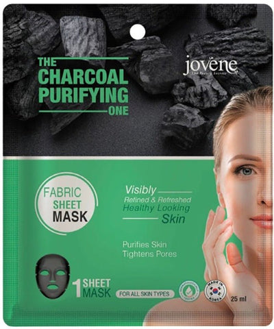 Jovene Charcoal Purifying Fabric Sheet Mask - MeStore - Jovene