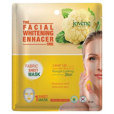 Jovene Facial Whitening Enhancr Fabric Sheet Mask 1's:640412 - MeStore - Jovene