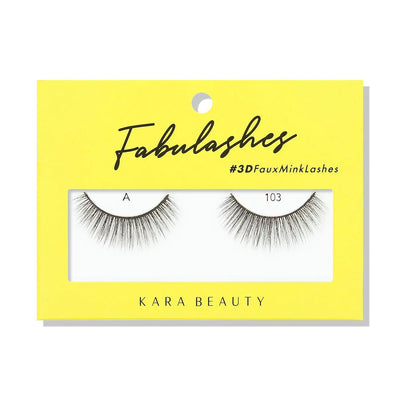 Kara Beauty A103 - 3D Faux Mink Lashes - MeStore - Kara Beauty